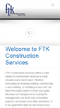 Mobile Screenshot of ftkconstructionservices.com