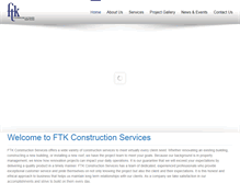 Tablet Screenshot of ftkconstructionservices.com